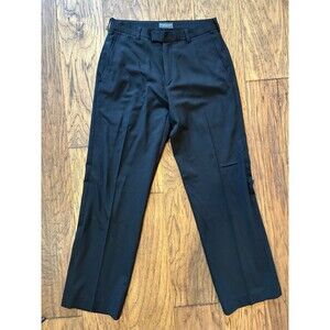 Banana Republic Women's Black Slacks 32L with adjustable tailored waist stretch